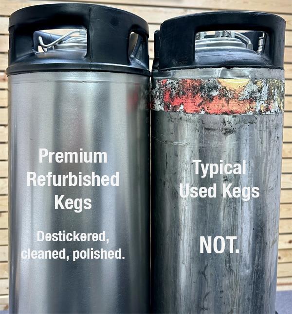 Premium Refurbished Kegs vs Used Kegs