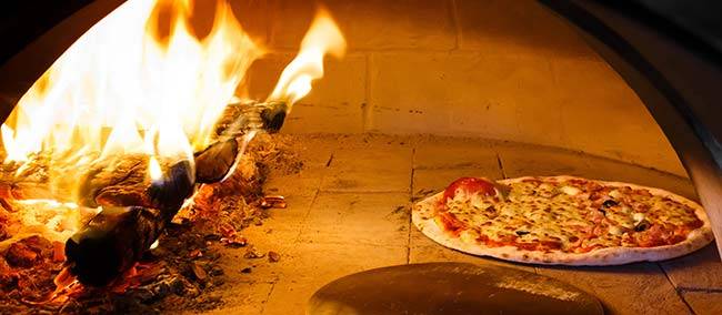 wood fired pizza oven