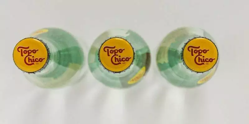 Topo Chico bottles signifying that we've got a Topo Chico clone recipe on our hands