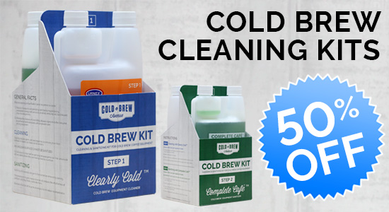 Cold Brew Coffee Cleaning & Sanitizing Kits