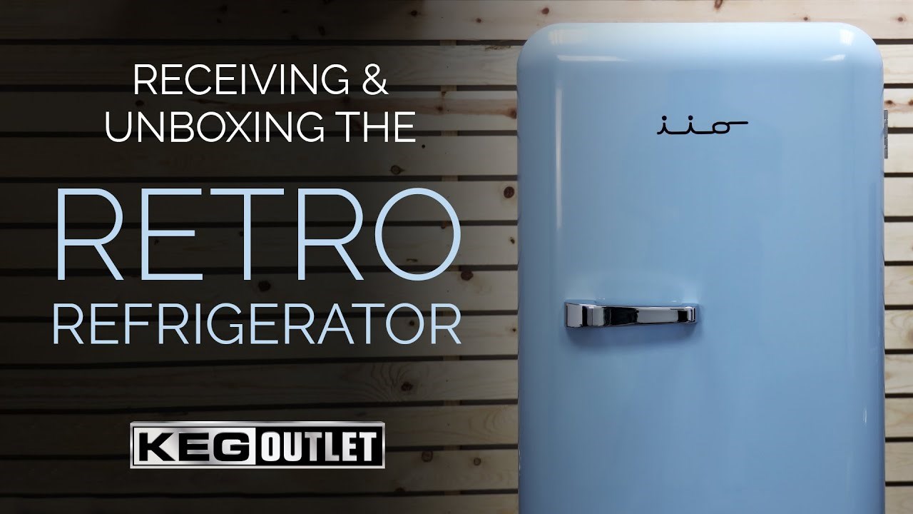 Unboxing and Setting Up a Vintage / Retro Refrigerator