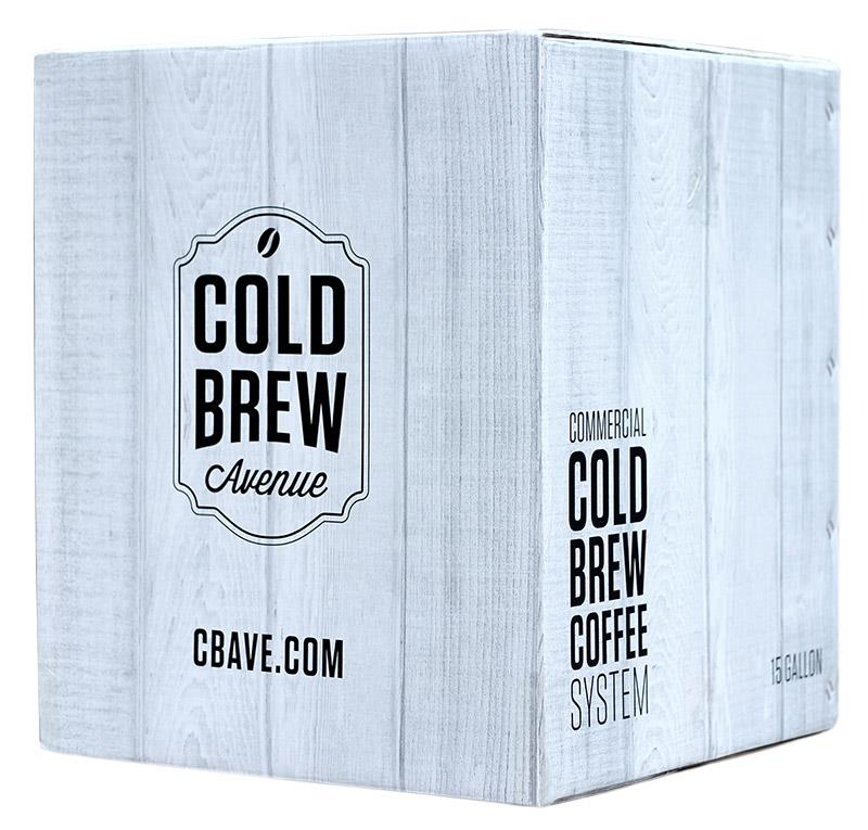Deluxe Commercial Cold Brew Coffee Maker w/ Filter (30 Gallon)