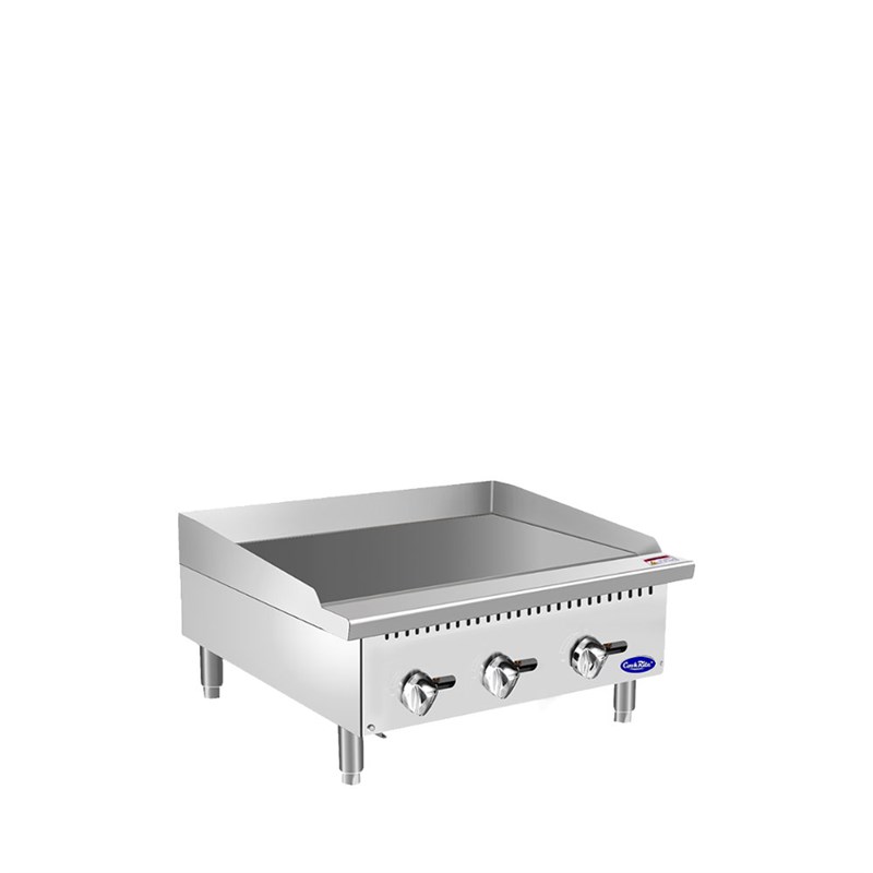 CookRite 36-in Countertop Manual Griddle w/ 90,000 BTU