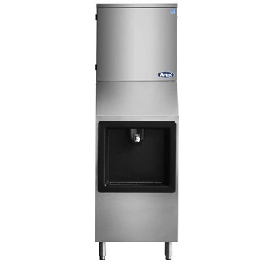 350 lb./24hr Modular Ice Maker, Cube-style w/Built-in 160 lb. storage bin w/ 3M Water Filtration