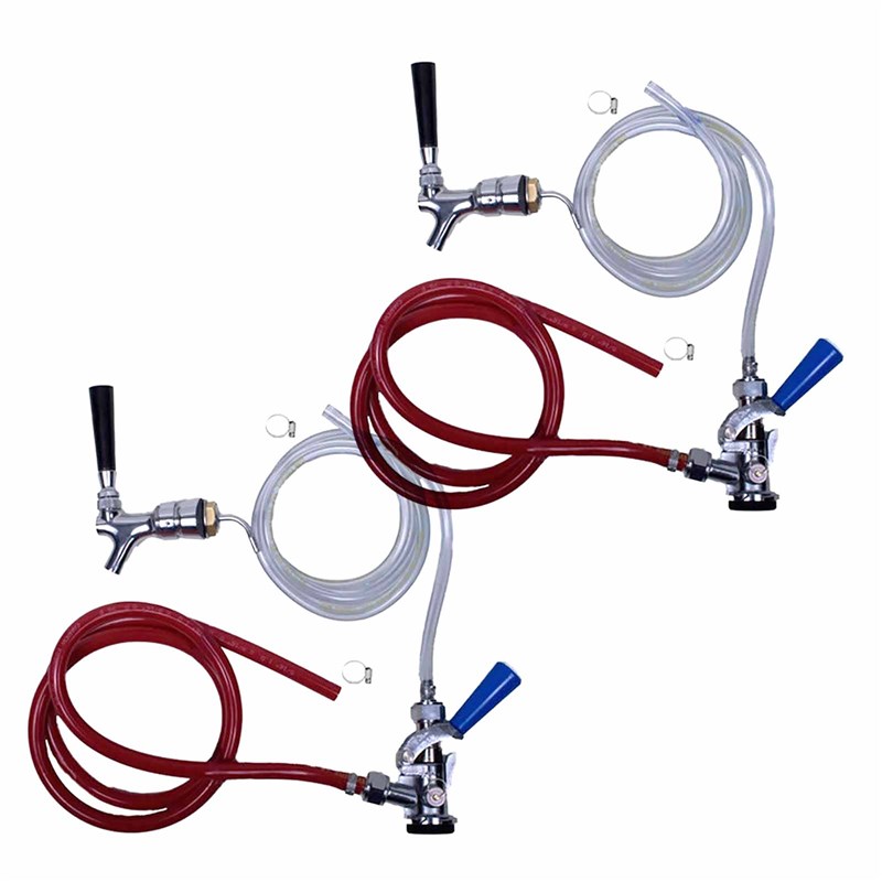 Kegerator Two Faucet Tower Refurbish Kit