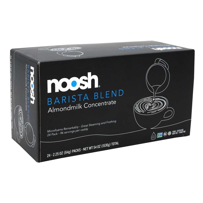 Noosh Almond Milk Concentrate 'Barista Blend' Packs (Caddy / 24 Packs)