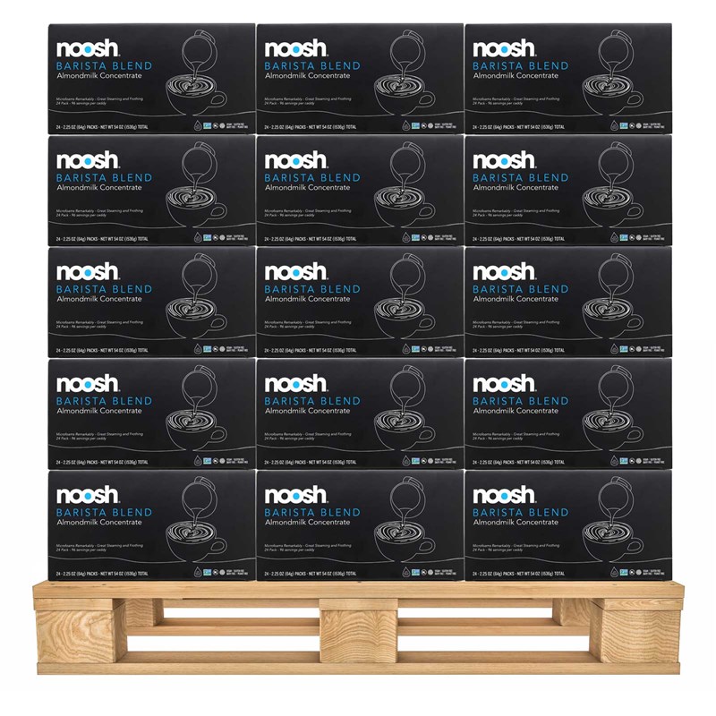 Noosh Almond Milk Concentrate 'Barista Blend' Packs (Pallet / 128 Cases)