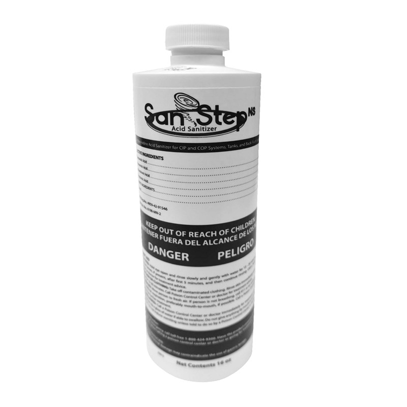 San Step - Low Foam, No Rinse Acid Based Sanitizer