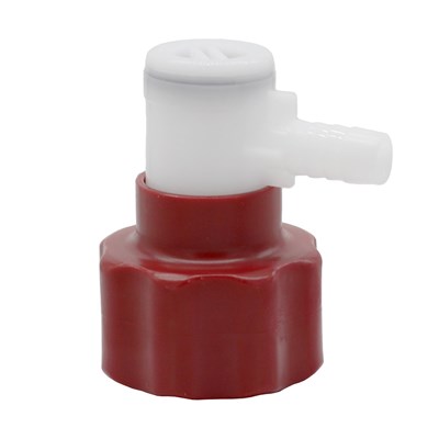 BIB Bag Connector - Screw On with Plastic Barb (DR. PEPPER) / 