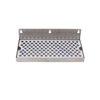 10"x6" Wall Mounted Drip Tray (Made in USA) / 10"x6" Stainless Steel Wall Mounted Drip Tray
