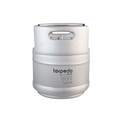 Megamouth Torpedo Keg - Stainless Steel Ball Lock Keg (3 Gallon) / Megamouth Torpedo Keg - Stainless Steel Ball Lock