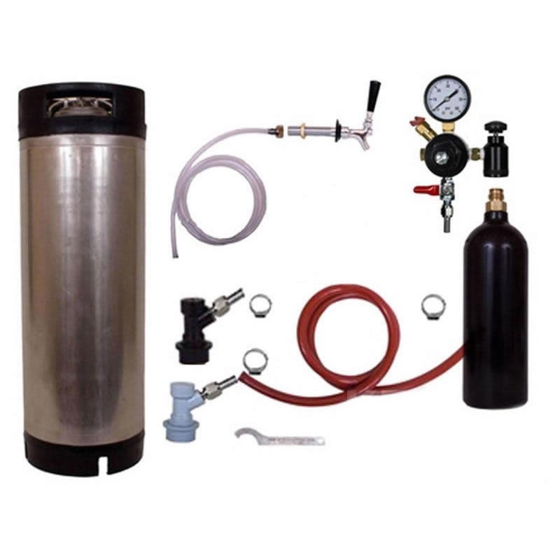 Standard Homebrew Kegerator Refrigerator Conversion Kit (CO2 Tank and Keg are NOT Included) - 4